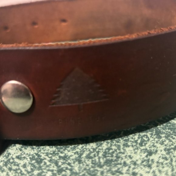 $130 Pine Top Horween Chromexcel Brown Leather Belt - 28-30 Made in USA - Picture 6 of 13